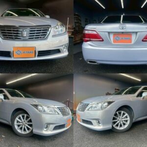 2011 Toyota Crown silver gasoline used car Japan export