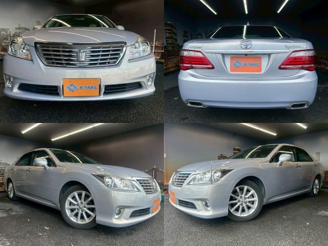 Ref:AUX-24726830 TOYOTA CROWN 2011 1 2011 Toyota Crown silver gasoline used car Japan export