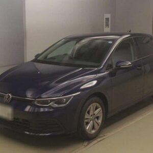 2022 Volkswagen Golf blue gasoline used car Japan export