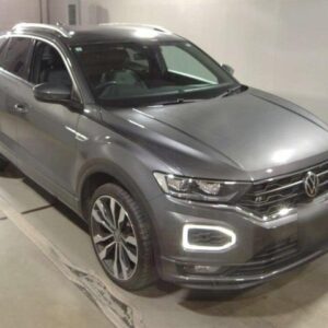 2021 Volkswagen T-Roc gray diesel used car Japan export