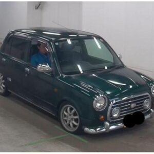 2002 Daihatsu Mira Gino green gasoline used car Japan export