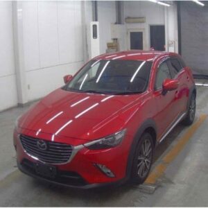 2016 Mazda Cx-3 red diesel used car Japan export