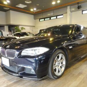 2012 Bmw 5 Series black gasoline used car Japan export