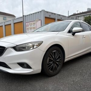 2013 Mazda Atenza Sedan white diesel used car Japan export