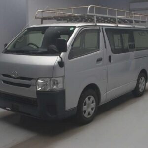 2017 Toyota Regius Ace Van silver diesel used car Japan export