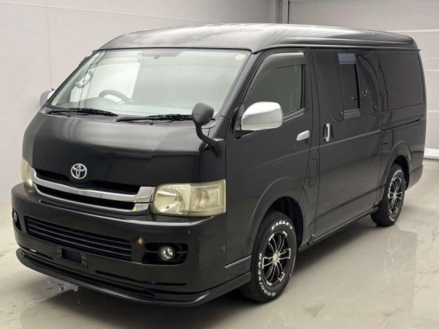 Ref:AUX-24731246 TOYOTA REGIUS ACE VAN 2009 1 2009 Toyota Regius Ace Van black gasoline used car Japan export
