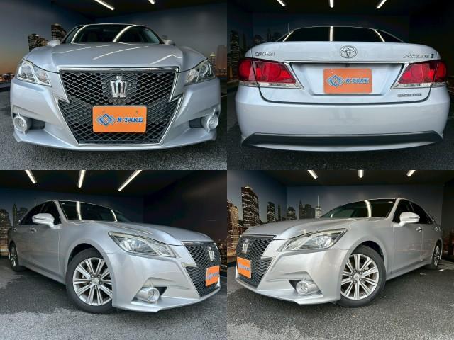 Ref:AUX-24731252 TOYOTA CROWN 2014 1 2014 Toyota Crown silver gasoline used car Japan export