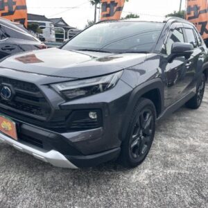 2023 Toyota Rav4 gray gasoline used car Japan export