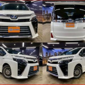 2018 Toyota Voxy pearl gasoline used car Japan export
