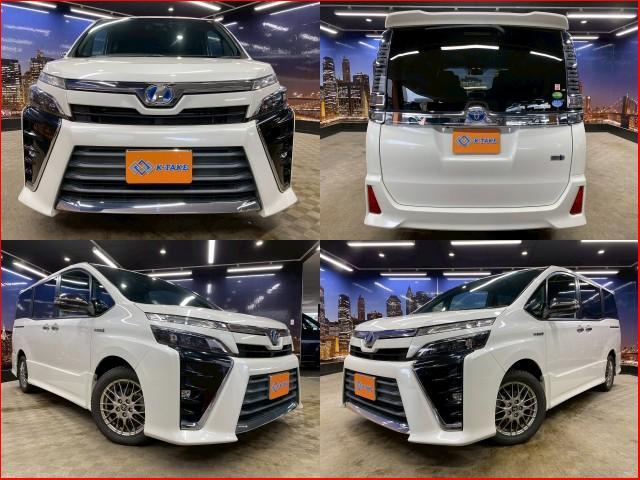Ref:AUX-24731616 TOYOTA VOXY 2018 1 2018 Toyota Voxy pearl gasoline used car Japan export