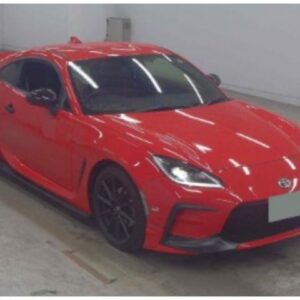 2022 Toyota Gr86 red gasoline used car Japan export