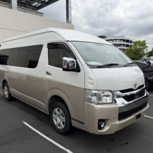 2022 Toyota Hiace Wagon pearl gasoline used car Japan export