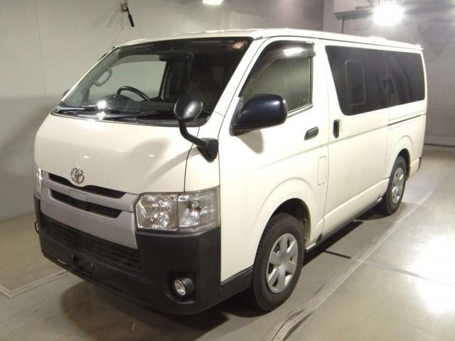 Ref:AUX-24731672 TOYOTA HIACE VAN 2020 1 2020 Toyota Hiace Van white diesel used car Japan export