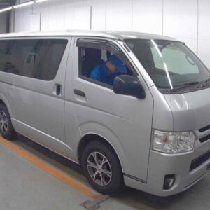 2016 Toyota Regius Ace Van silver diesel used car Japan export