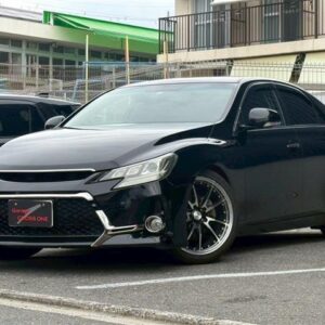 2009 Toyota Mark X black gasoline used car Japan export