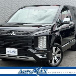 2025 Mitsubishi Delica D:5 black diesel used car Japan export