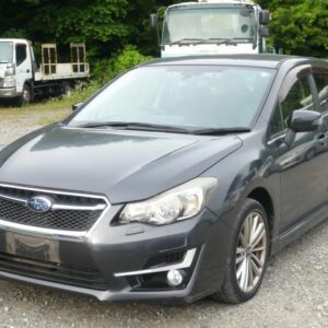 2015 Subaru Impreza Sports gray gasoline used car Japan export