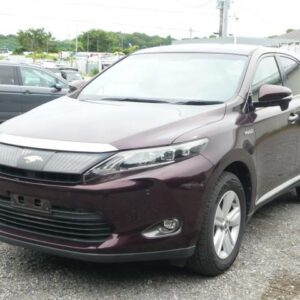 2014 Toyota Harrier Hybrid wine gasoline used car Japan export