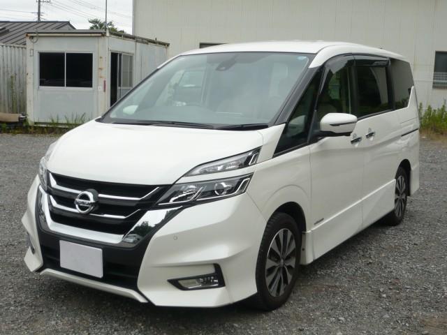Ref:AUX-24731898 NISSAN SERENA 2018 1 2018 Nissan Serena pearl gasoline used car Japan export