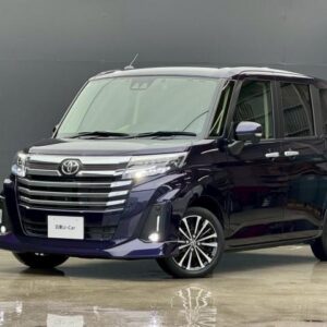 2023 Toyota Roomy purple gasoline used car Japan export