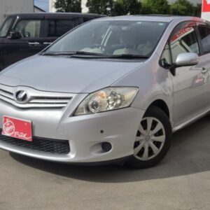 2011 Toyota Auris silver gasoline used car Japan export