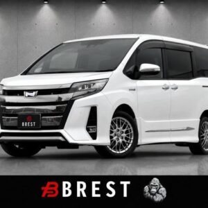 2019 Toyota Noah white hybrid used car Japan export