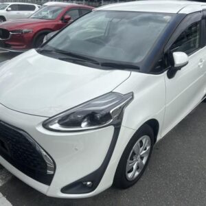 2020 Toyota Sienta pearl gasoline used car Japan export