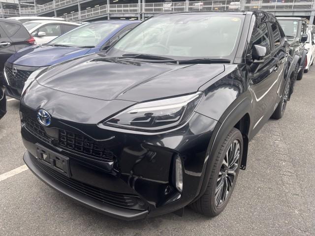 Ref:AUX-24736574 TOYOTA YARIS CROSS 2021 1 2021 Toyota Yaris Cross black gasoline used car Japan export