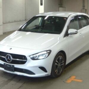 2023 Mercedes Benz B-Class white gasoline used car Japan export