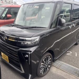 2025 Daihatsu Tanto black gasoline used car Japan export