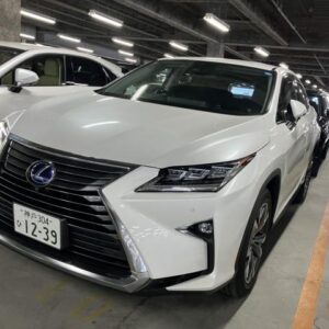 2018 Lexus Rx pearl gasoline used car Japan export