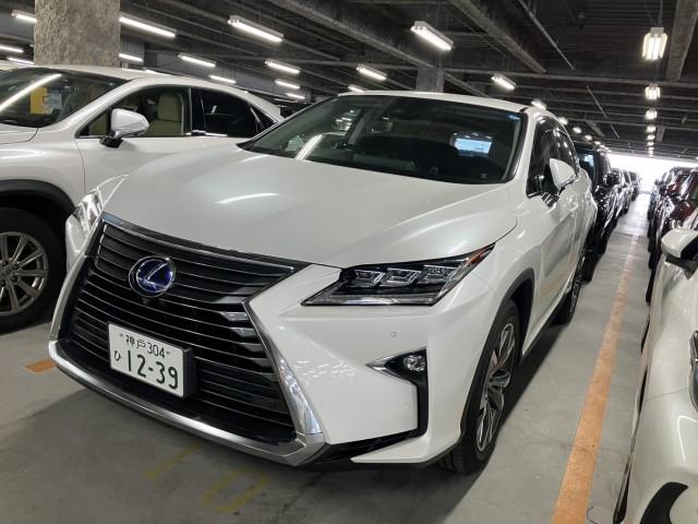 Ref:AUX-24740945 LEXUS RX 2018 1 2018 Lexus Rx pearl gasoline used car Japan export
