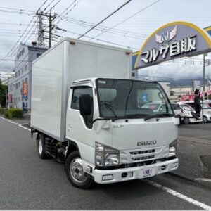 2015 Isuzu Elf Truck white diesel used car Japan export