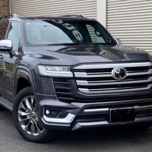 2025 Toyota Land Cruiser gray diesel used car Japan export