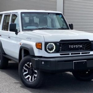2026 Toyota Land Cruiser 70 white diesel used car Japan export
