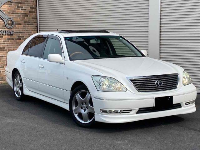 Ref:AUX-24741265 TOYOTA CELSIOR 2005 1 2005 Toyota Celsior pearl gasoline used car Japan export