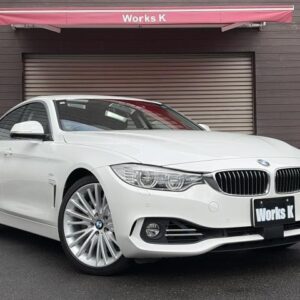 2015 Bmw 4 Series white gasoline used car Japan export