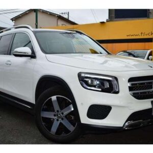 2021 Mercedes Benz Glb white gasoline used car Japan export