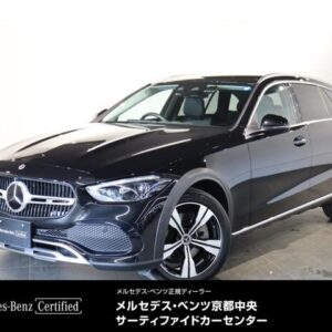 2024 Mercedes Benz C-Class All Terrain black hybrid used car Japan export