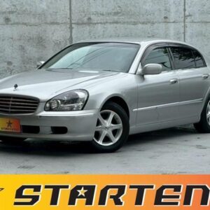 2002 Nissan Cima silver gasoline used car Japan export