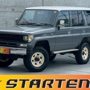 1991 Toyota Land Cruiser Prado gray diesel used car Japan export