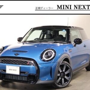 2022 Mini Mini blue gasoline used car Japan export