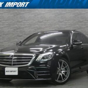 2019 Mercedes Benz S-Class black diesel used car Japan export