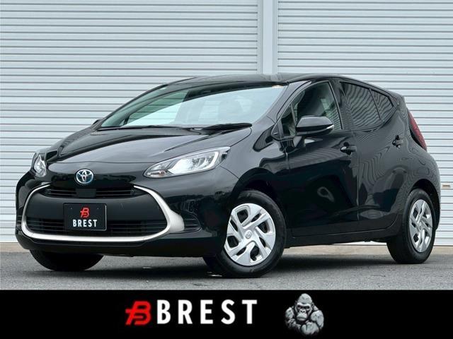 Ref:AUX-24746472 TOYOTA AQUA 2024 1 2024 Toyota Aqua black hybrid used car Japan export