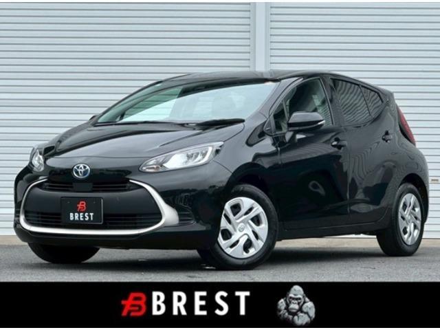 Ref:AUX-24746473 TOYOTA AQUA 2024 1 2024 Toyota Aqua black hybrid used car Japan export