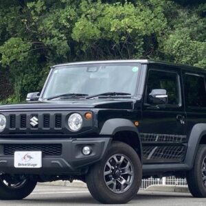 2024 Suzuki Jimny Sierra black gasoline used car Japan export