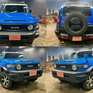 2012 Toyota Fj Cruiser blue gasoline used car Japan export