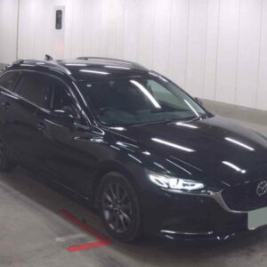 2021 Mazda Mazda6 Wagon black gasoline used car Japan export