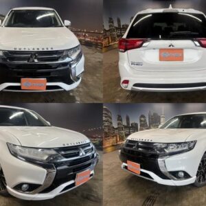 2015 Mitsubishi Outlander Phev pearl hybrid used car Japan export