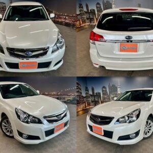 2012 Subaru Legacy Touring Wagon pearl gasoline used car Japan export